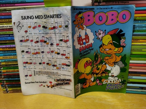 Bobo 1988 nr 5 Anna Tengvall Sofia Spetz Johan Myhr Susanna Ahlin Anna Boberg