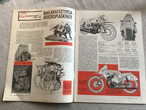 TEKNIK FÖR ALLA NR 6 1955 ALLT OM ÅRETS MC,SCOOTERS,MOPEDER,ADLER,HUSQVARN,mm