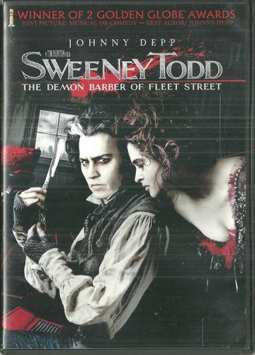 SWEENEY TODD The demon barber of fleet street med Johnny Depp