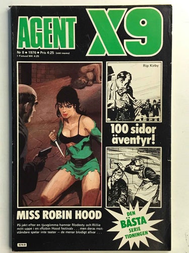 Agent X9 - 1976:8 FN
