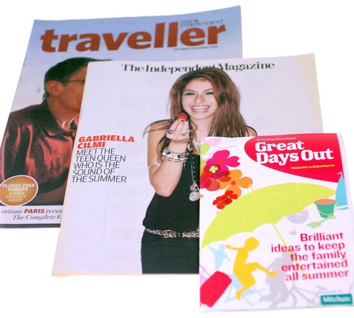 The Independent Magazine-Traveller-Great Days Out-3 magazine bundle-2008-English