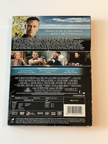 Casino royale (2-disc / Daniel Craig & Eva Green, 2006). Begagnad DVD