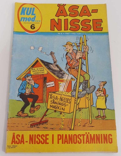 Kul med Åsa Nisse nr 6 1967 / VG