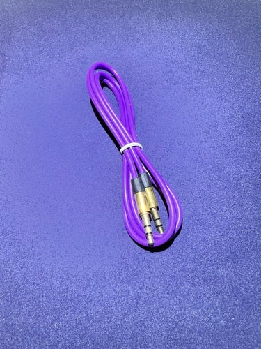 AUX kabel 100cm (Lila)