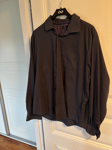 Carl William mörkgrå skjorta XXL