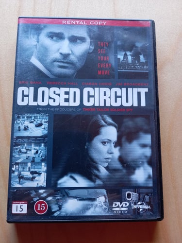 DVD-FILM "CLOSED CIRCUIT" MED ERIC BANA OCH REBECCA HALL FRÅN 2013