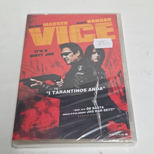 Vice DVD film NY oöppnad