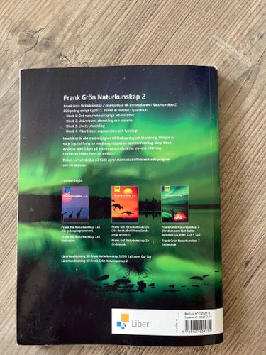 Frank Grön Naturkunskap 2 av Gunnar Björndahl, Johan Castenfors, Birgitta