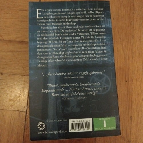 Änglar och Demoner av Dan Brown, 2005