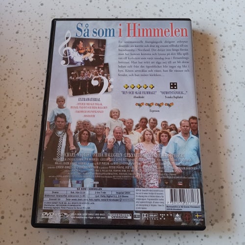 Så som i Himmeln - DVD