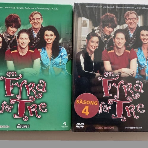 En fyra för tre - Säsong 1 och 4 (DVD)
