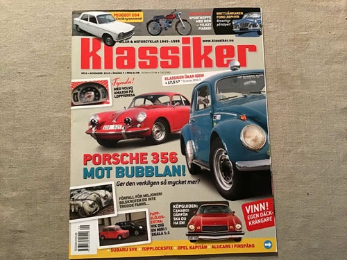 KLASSIKER NR 9 2010 BILSKROT,FRÄNSTA SAABHANDLARE,HUSQVARNA,FORD ZEPHYR,KAPITÄN