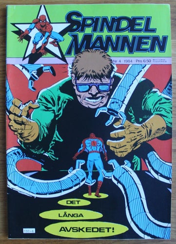 SPINDELMANNEN 1984 NR 4