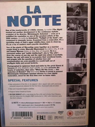 La Notte / Natten (1961) Michelangelo Antonioni med Marcello Mastroianni.