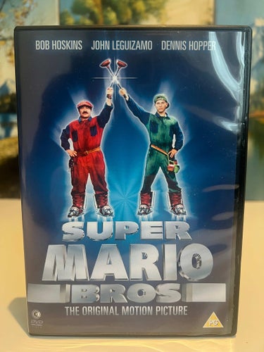 Super Mario Bros. The Movie (1993) | Bob Hoskins, John Leguizamo | DVD | Import