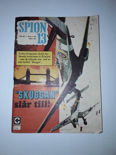 Spion 13 nr 55 tryckt 1967