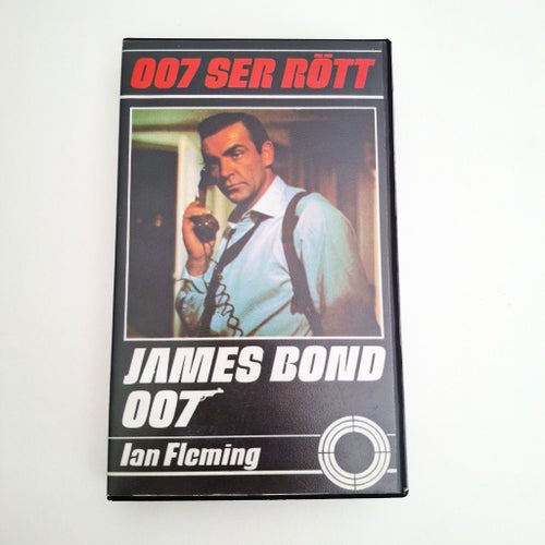 James Bond 007 Ser Rött (Ljudbok Kassettband)