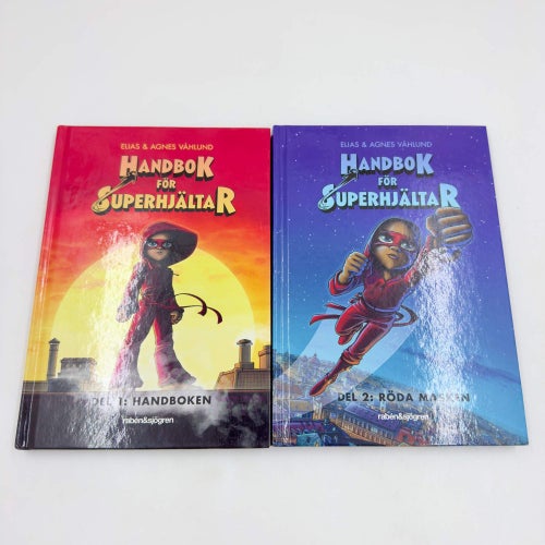 Handbok för superhjältar x2: Del 1: Handboken & Del 2: Röda Masken