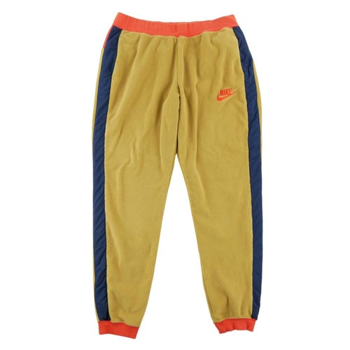 Nike Men's Fleece Jogging Pants Brown Size L #QWE3585