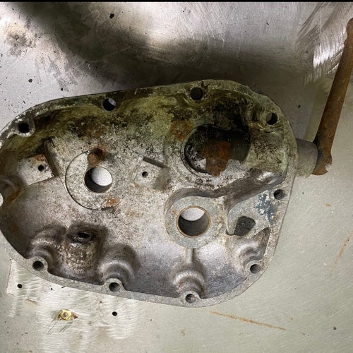 Växellådslock i aluminium