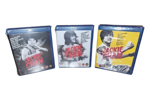 Jackie Chan Collection / 22 filmer / Blu-ray / Inplastade / Svensk Text / Nya