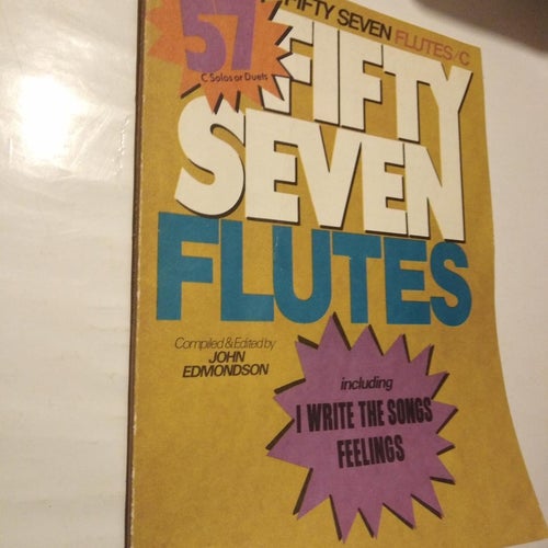 57 fifty seven flutes - John Edmondson. bok häftad, engelska