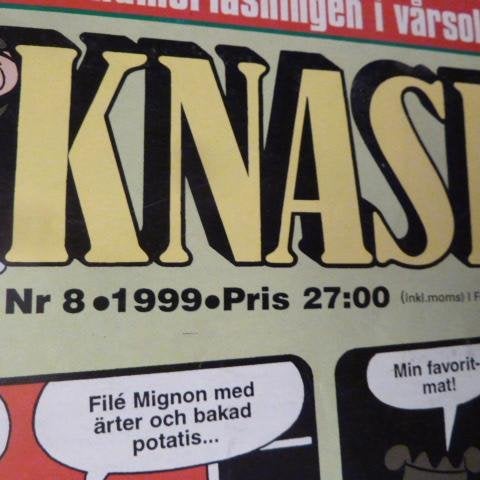 KNASEN, NR 8, 1999, TIDNING