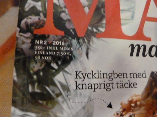 MATMAGASINET, NR 2 2016, TIDNING