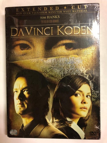 DVD Da Vinci Koden Extended Cut 2 Disc INPLASTAD