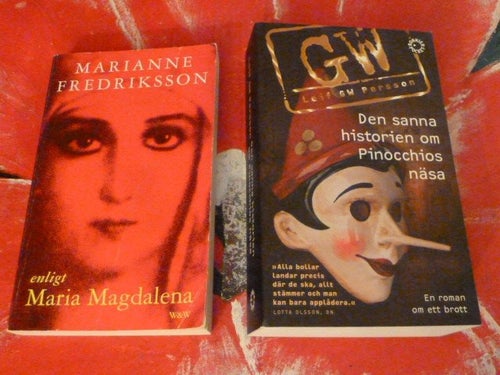 BOK, 6 STYCKEN POCKET BÖCKER, MARIANNE FREDRIKSSON, INGERF ALFVÉN, NORA ROBERTS