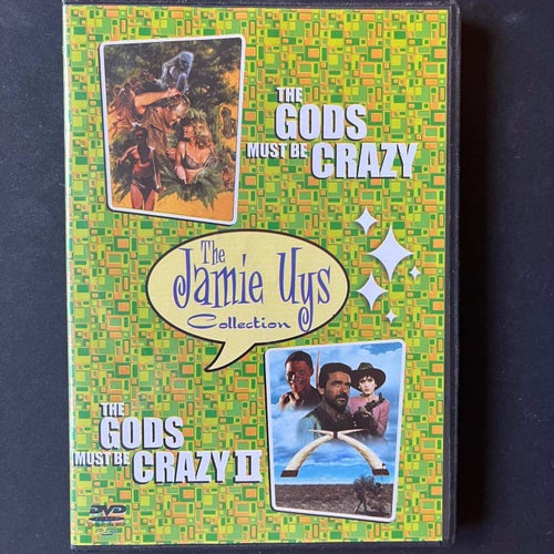THE GODS MUST BE CRAZY / THE GODS MUST BE CRAZY II. DVD. IMPORT