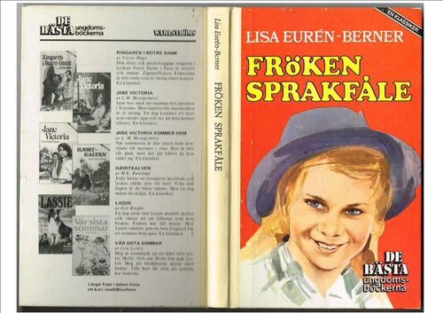 FRÖKEN SPRAKFÅLE - Lisa Eurén-Berner (Wahlströms 1985)