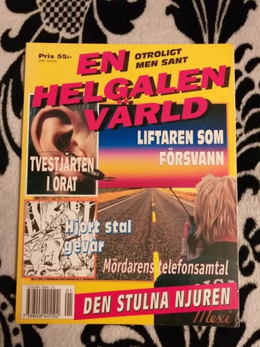 En Helgalen Värld (1995) Seriealbum med serier & berättelser