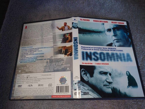 Insomnia (av Christopher Nolan med Al Pacino, Robin Williams)