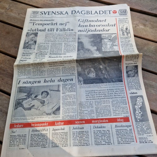 Svenska Dagbladet från 27 september 1978
