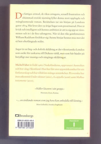 Sugar av Michel Faber, 2011