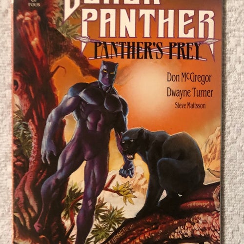 Black Panther: Panther’s Prey Complete Set # 1-4 1991 MARVEL