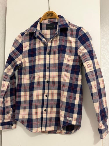 Scotch & Soda flerfärgad skjorta, storlek 14