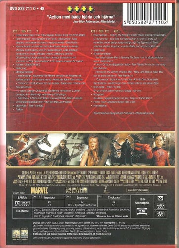 Spider-man 2 - Tobey Maguire - 2 disk Spec. Ed.