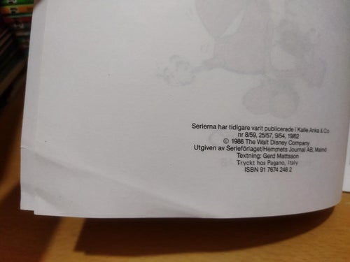 Walt Disney's Kalle Anka Kalle Ankas bästisar 21. Very Good plus