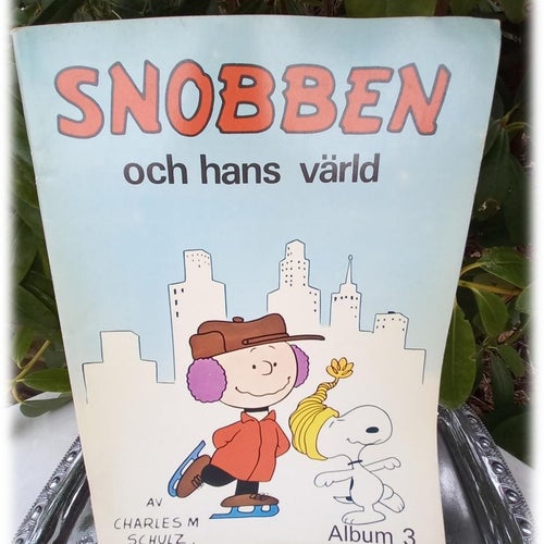 Snobben och hans världAlbum Schulz United Feature Syndicate 1970 VINTAGE RARITET