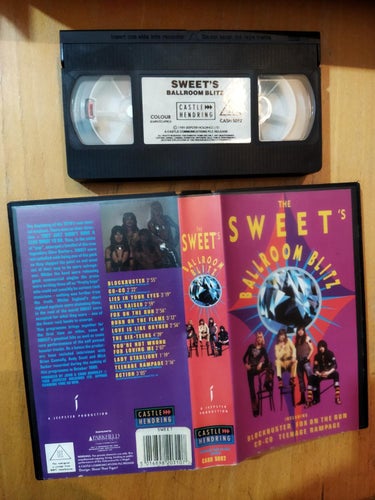 The Sweet's - Ballroom blitz. VHS