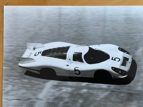 Porsche i sportvagns-VM - foto av Rolf Sundh - format 18 x 24 cm