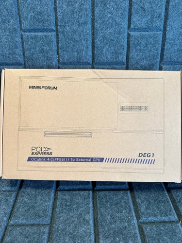 MINISFORUM DEG1 OCuLink 4i (SFF8611) till extern GPU