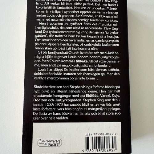 Jurtjyrkogården - Stephen King (1989)