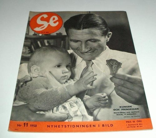 SE nr 11 1950 - Mora-Nisse, ishockey, Greta Fabricius m.m.