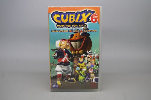 Cubix 6 - Robotar för alla - Svenskt tal - VHS