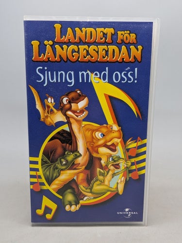 Landet för längesedan - Sjung med oss! - Svenskt tal - VHS