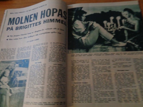 Året Runt nr4 1962 Prinsessan Birgitta, Brigitte Bardot,Gevalia annons