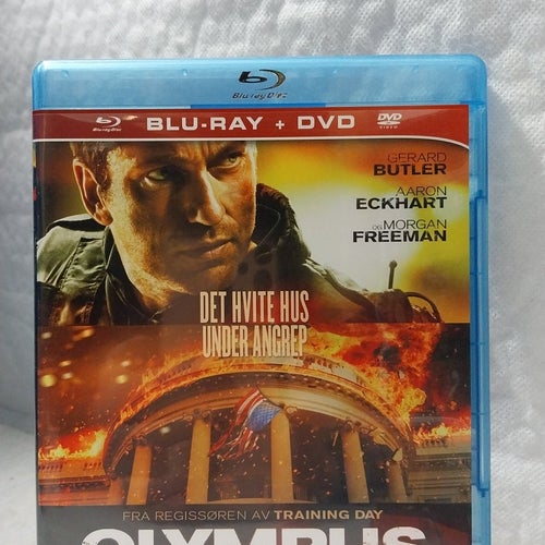 Olympus Has Fallen Blu-Ray (Norsk utgåva / Svensk text)